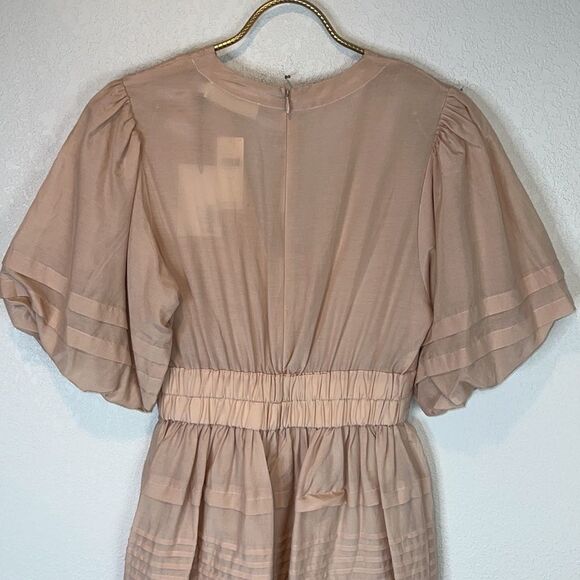 Magali Pascal Ballet Maxi Dress Peony Pink Small Anthropologie - Picture 8 of 15